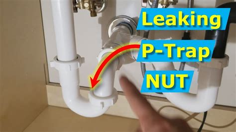 p trap leaking at union|Leaky drain, round 2: Trap joint wont stop leaking